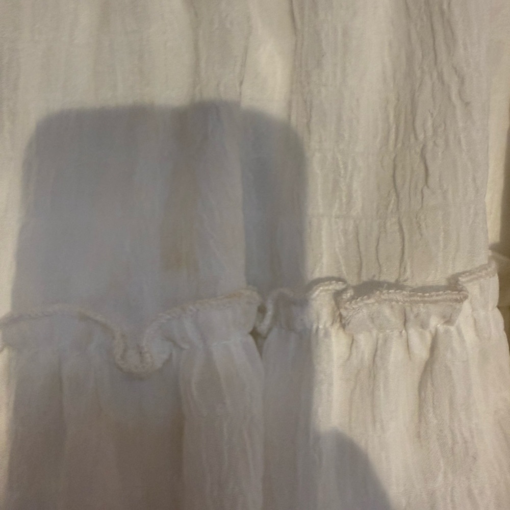 Chic White Ruffle Mini Skirt - Picture 2 of 6